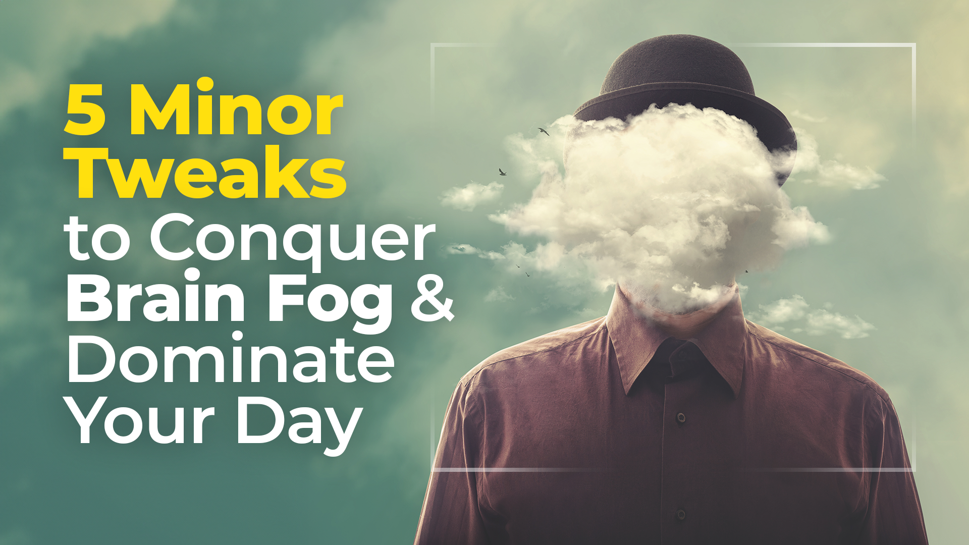 5 Minor Tweaks to Conquer Brain Fog & Dominate Your Day